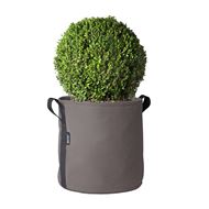 BACSAC Pot 25 Liter taupe mit Pflanze