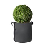 BACSAC Pot 25 Liter asphalt mit Pflanze