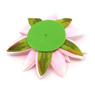 Bild von zzz**gelöscht** Seerose mit 5 Blätter rosa / Ø 16cm
