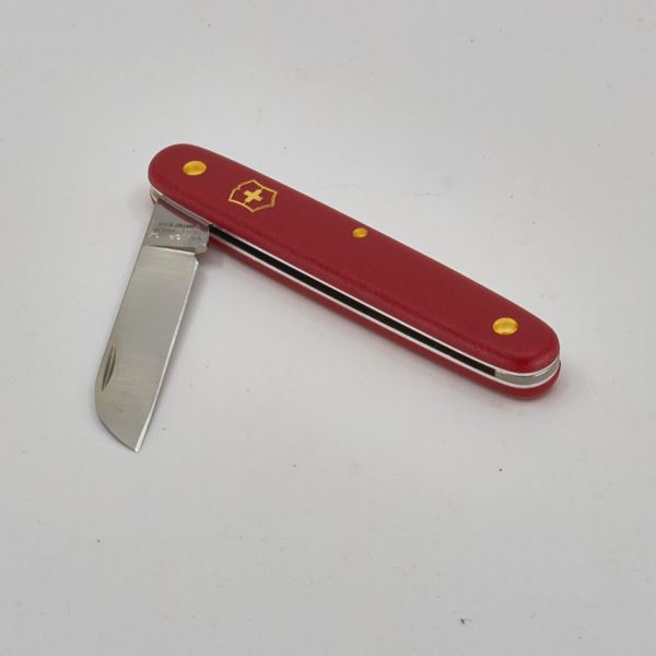 Image sur Couteau à fleurs 100mm 'Victorinox' rouge, droitier