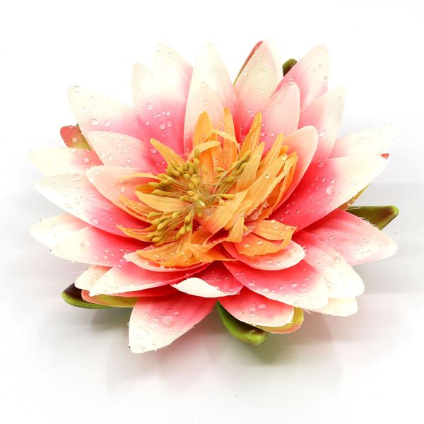 Image sur Nénuphar / lotus artificiel Ø15cm rose