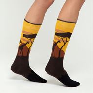 Moustard Safari Socks