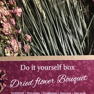 Trockenblumen Box pink "DIY" mit praktischem Video