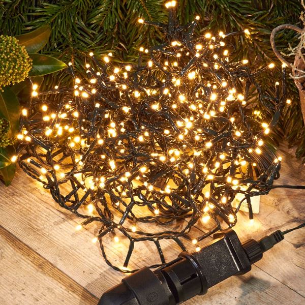 Image sur Guirlande lumineuse 230V 'Sapin de Noël' 1500 lumières / 34m