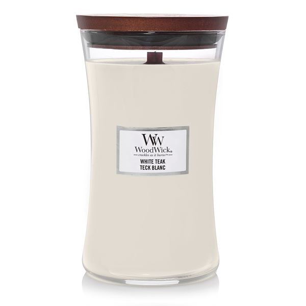Image sur White Teak Large Jar