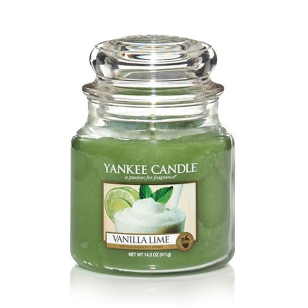 Image de Vanille et Citron Vert medium Jar (mittel)