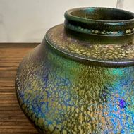 Edle Mobach Keramik Vase H 10cm, Ø 15cm