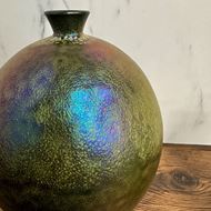Edle Mobach Keramik Vase H 32cm, Ø 21cm
