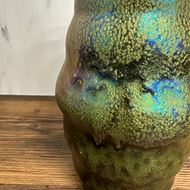 Edle Mobach Keramik Vase H 23cm, Ø 13cm