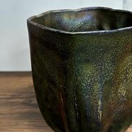 Edle Mobach Keramik Vase H 8,5cm, Ø 6,5cm