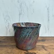 Edle Mobach Keramik Vase H 22cm, Ø 26cm