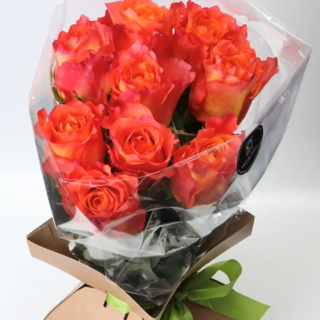 Rose-Böxli orange - fleur 3000