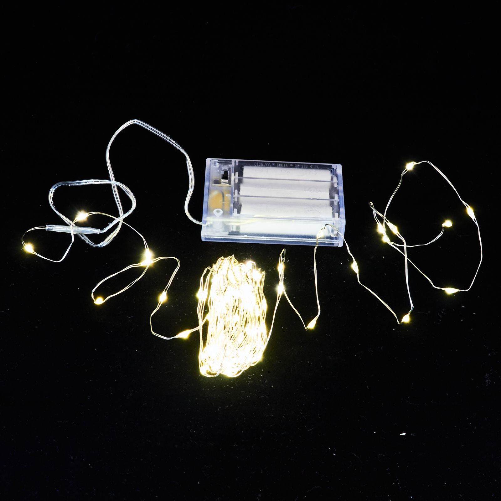Guirlande lumineuse 'Micro LED' String avec minuterie 100 lumières / 5 mètres