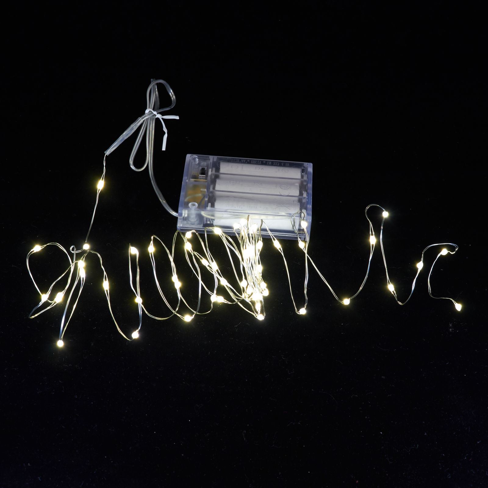Guirlande lumineuse 'Micro LED' String avec minuterie 60 lumières / 3 mètres
