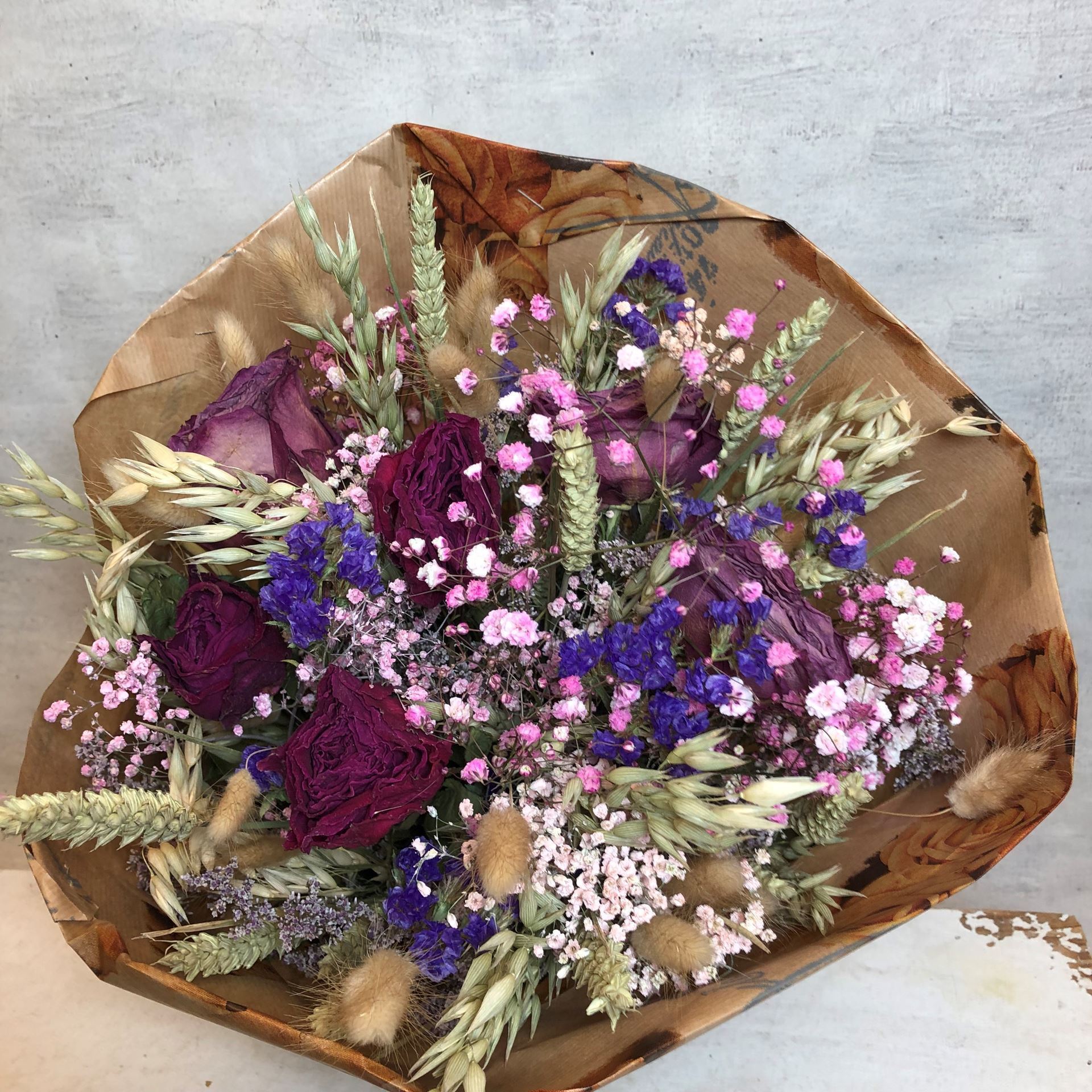 Trockenblumen Strauss mix 