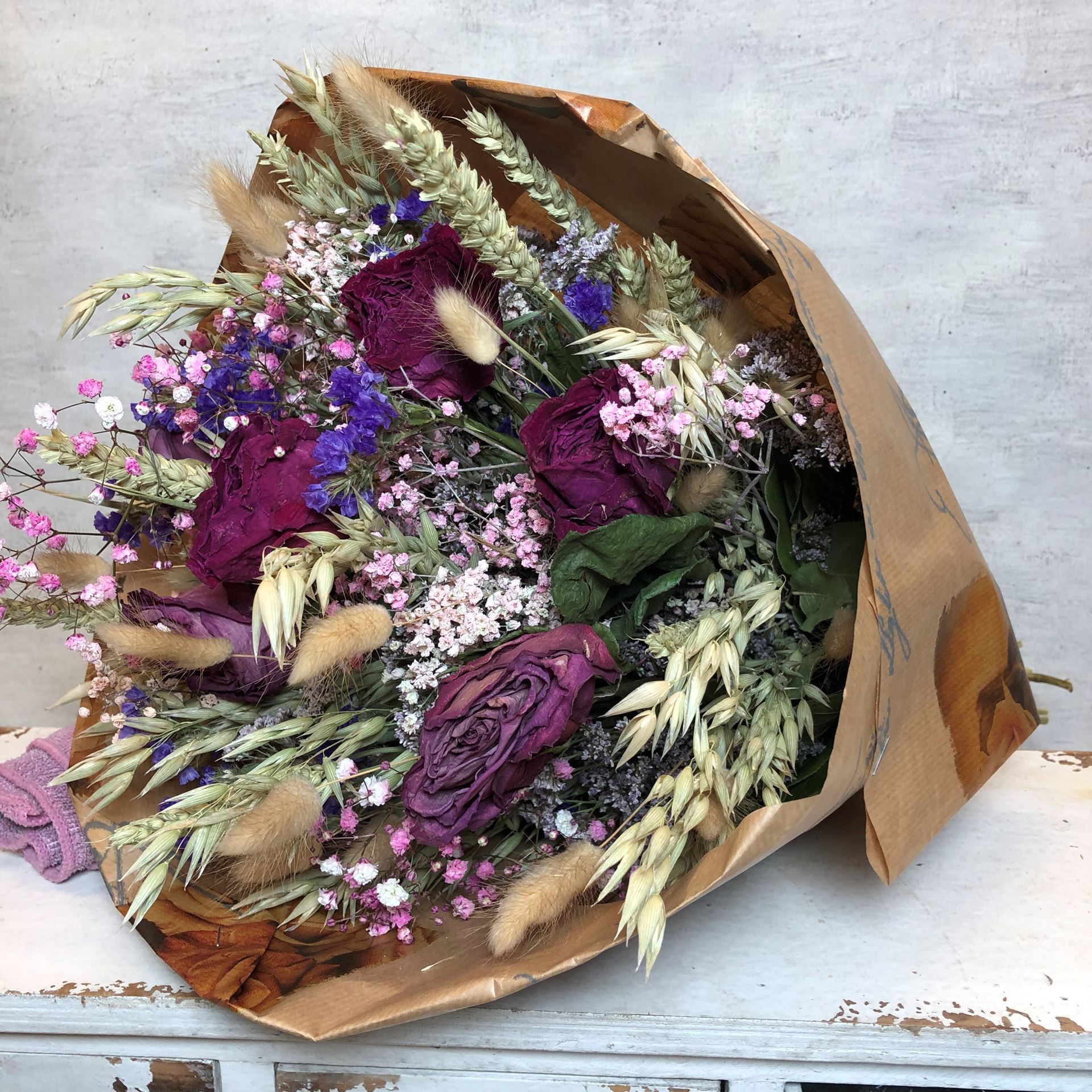 Trockenblumen Strauss mix 