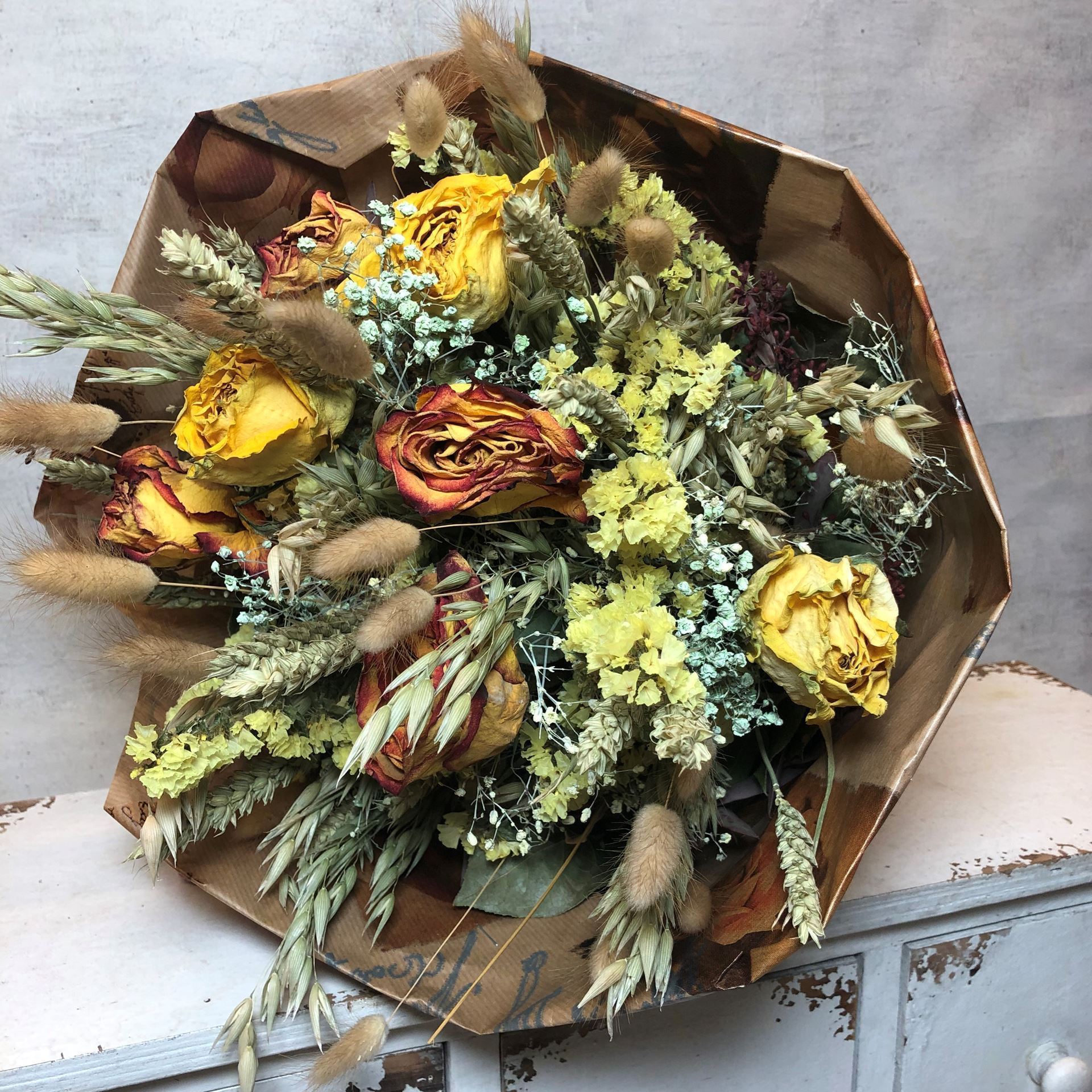 Trockenblumen Strauss mix 
