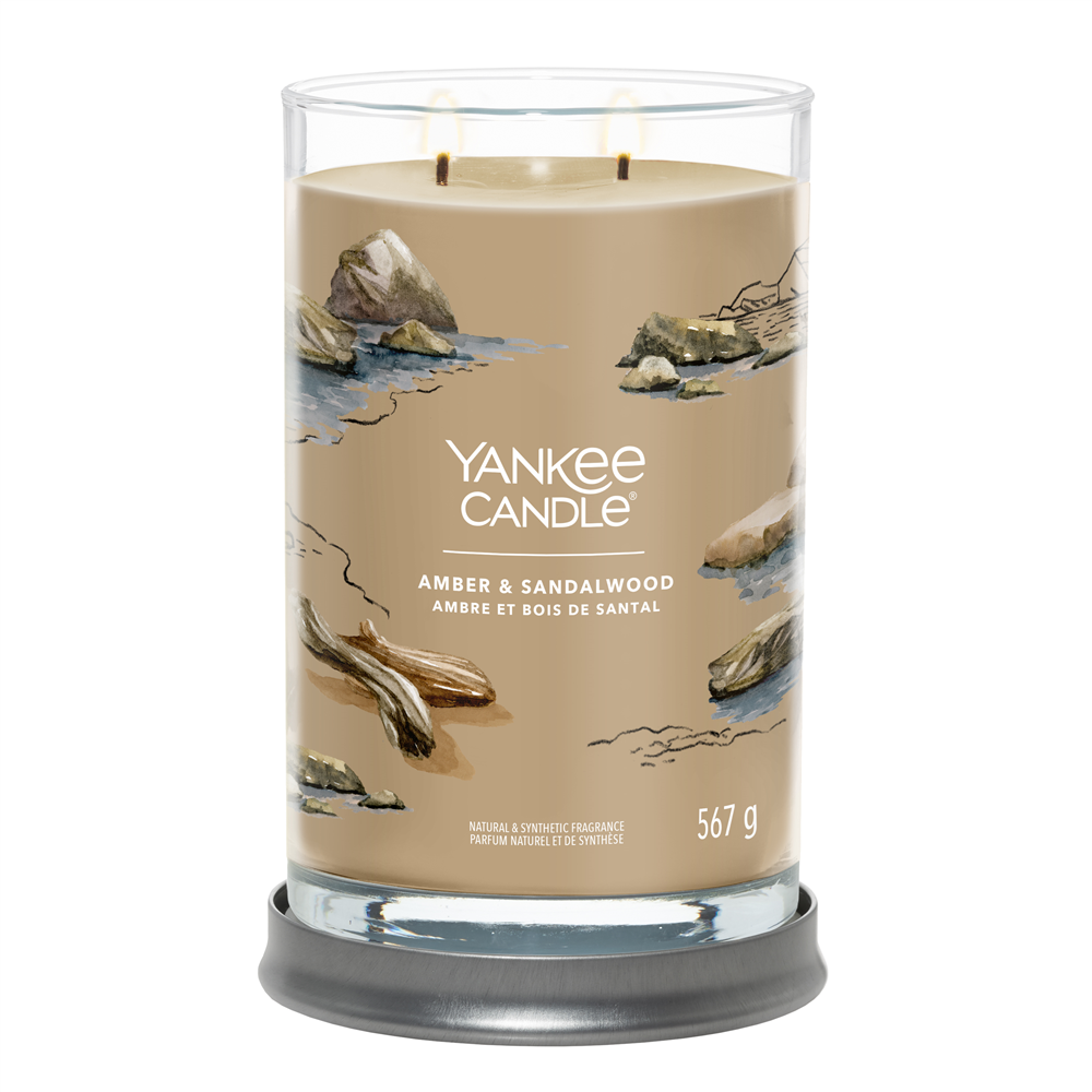 Amber & Sandalwood Signature Large Tumbler