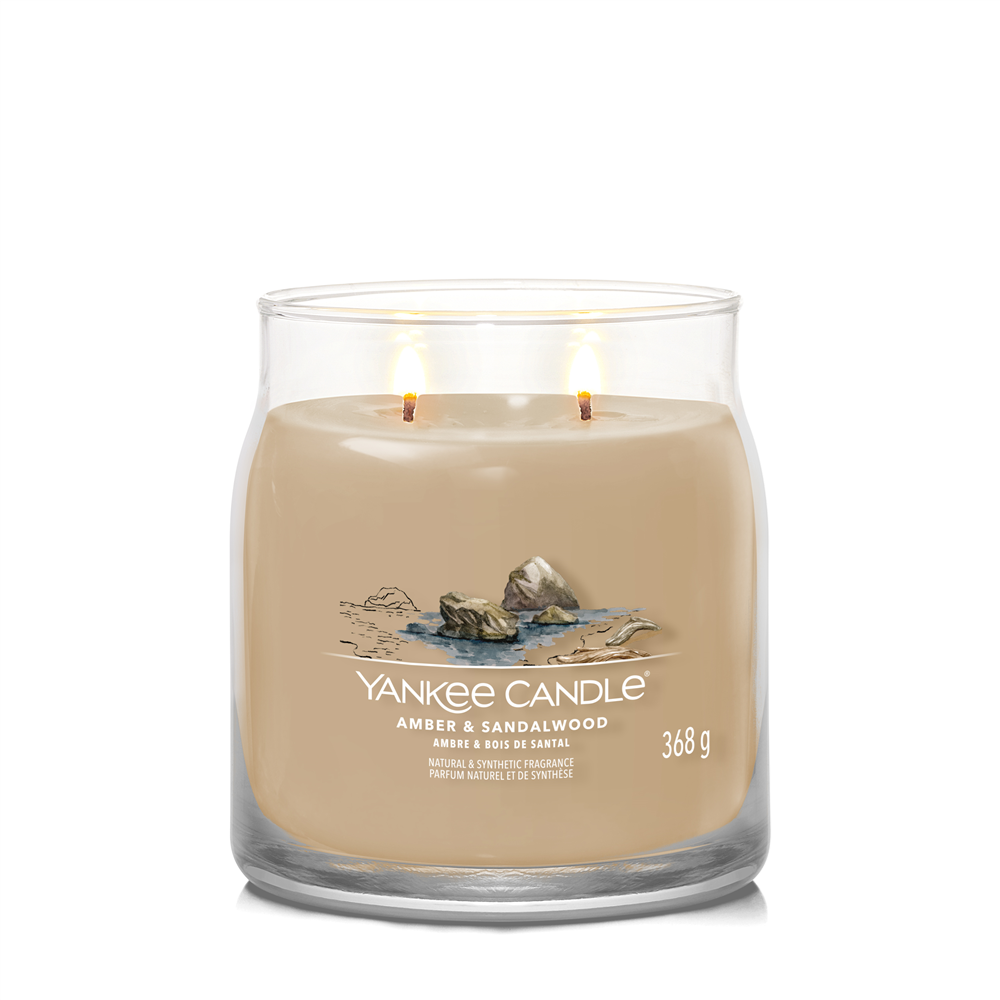 Amber & Sandalwood Signature Medium Jar