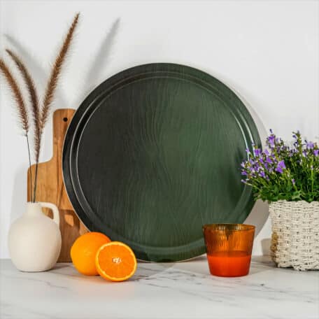 Tablett aus Birkenholz