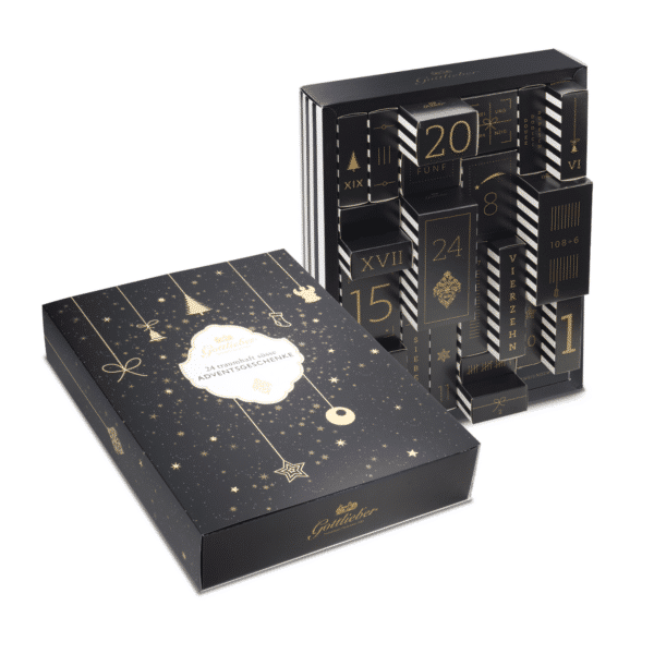 Calendrier de l'Avent Gottlieber "Black Edition