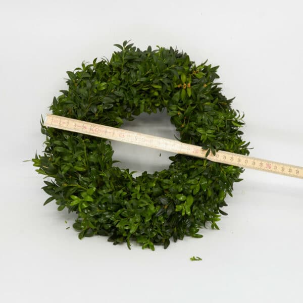Kranz gebunden 'buchs' Ø25 cm – Image 2