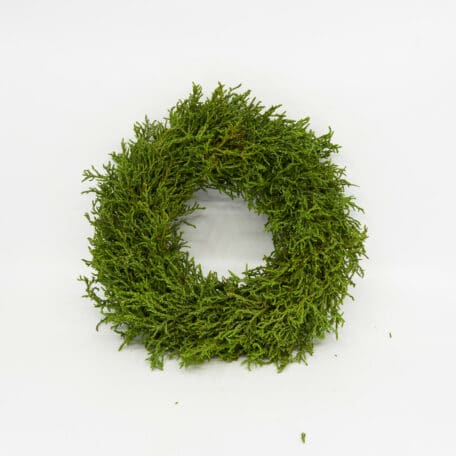 Couronne liée 'Conifère' Ø25 cm