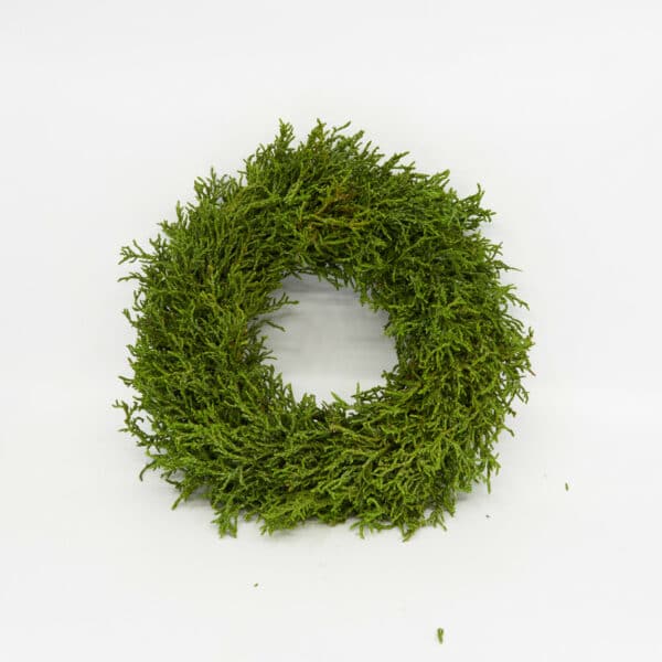 Couronne liée 'Conifère' Ø25 cm
