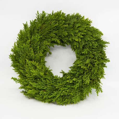 Couronne liée 'Conifère' Ø35 cm