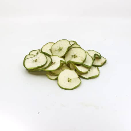 Trockenfrucht 'Apfelscheiben grün' für Deko 50gr