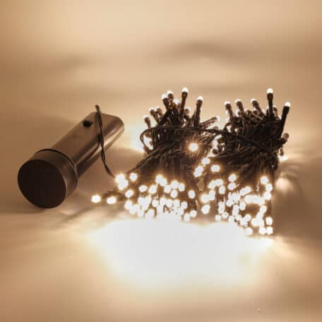 Batterie-Lichterkette XXL 'warmweiss' 14.3m - 192 LED