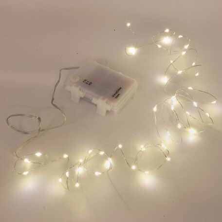 Batterie-Lichterkette 'MicroLED' 50 Lichter - 2.45m