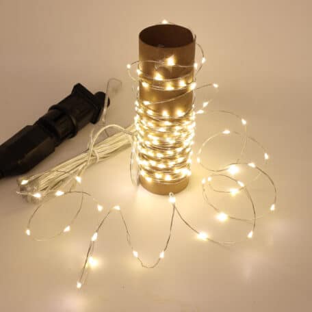 230V-Lichterkette 'Warmweiss' 180 MicroLED - 9m - String