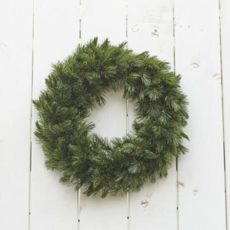 Couronne artificielle 'Forest frosted' d45cm