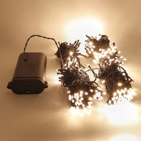 Batterie-Lichterkette XXL 'warmweiss' 27.5m - 368 LED