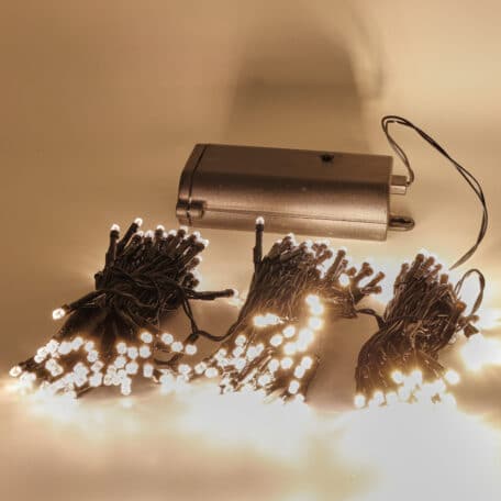 Batterie-Lichterkette XXL 'warmweiss' 17.9m - 240 LED