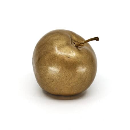 Wachsapfel glatt 'gold' Ø4-6cm 1 Stück