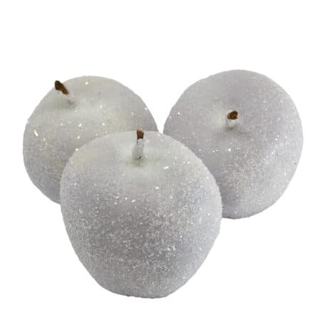 Wachsapfel gezuckert 'weiss' Ø4-6cm 3 Stück