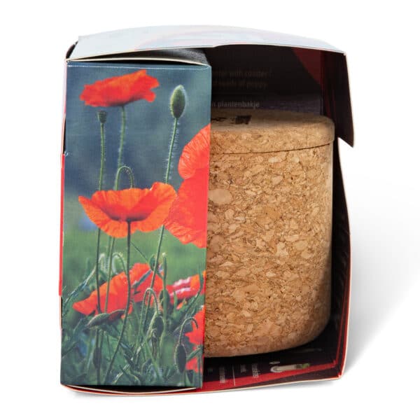 Korkschale - Mohn - Bild 6