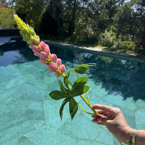 Künstliche Lupinen Rosa – Image 2