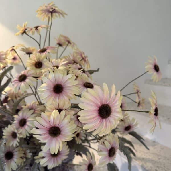 Künstlicher Margerite Zweig Creme-Mauve - Bild 5