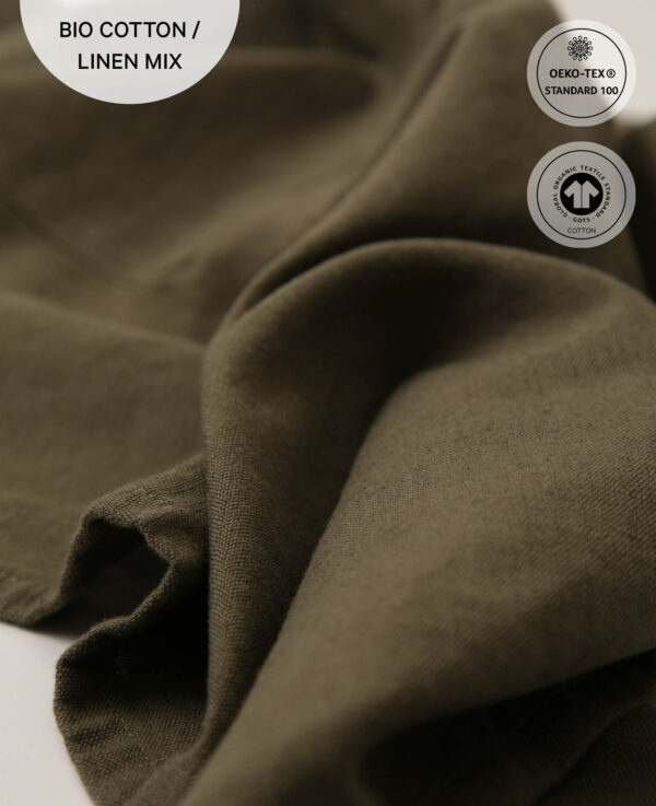 Nura Kochschürze, dusty olive - Bild 4