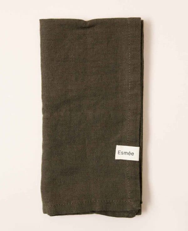 Mani Stoffserviette Olive
