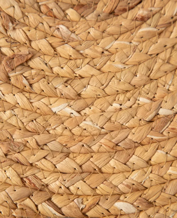Tischset aus geflochtenen Naturfasern, dunkel - Bild 2