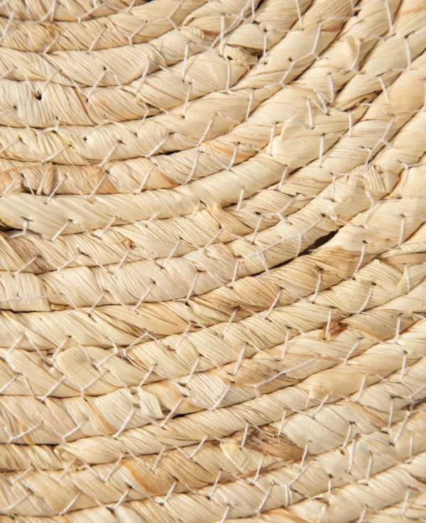 Tischset aus geflochtenen Naturfasern, hell - Bild 5
