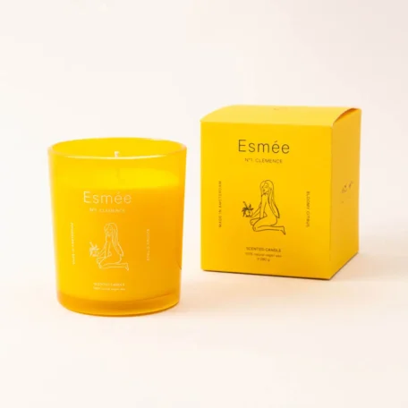No 1 Clémence Duftkerze, “Bloomy Citrus”