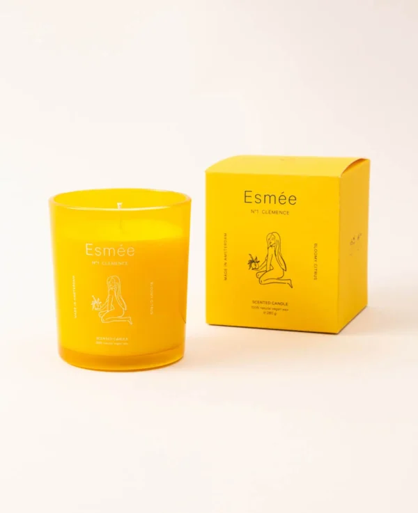 No 1 Clémence Duftkerze, “Bloomy Citrus”