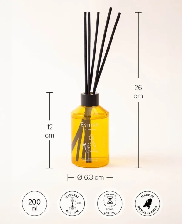 No 1 Clémence Diffuser, “Bloomy Citrus” – Image 3