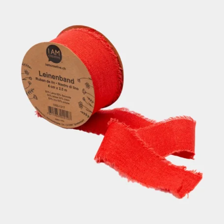 Leinenband, Rot