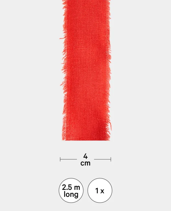 Leinenband, Rot - Bild 3